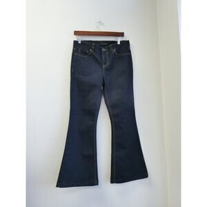 Calvin Klein Dark Wash Flare Jeans Size 10
